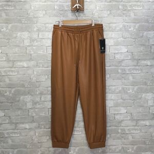 NWT Bagatelle Jogger Faux Leather Pants, Large, $50